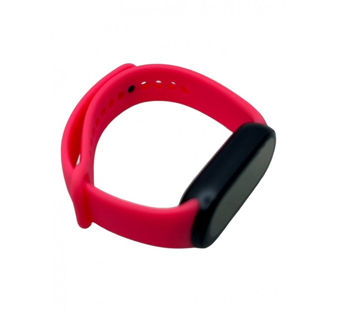 Силіконовий ремінець BeCover для Xiaomi Mi Smart Band 9 Rose Red (711968)