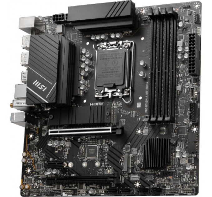 MSI Материнська плата MSI PRO B760M-A WIFI DDR4