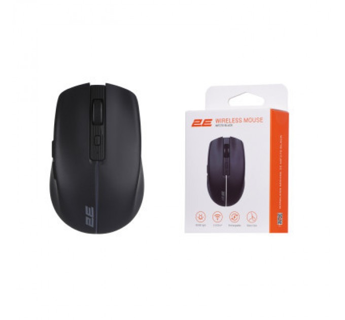 2E Мишка 2E MF270 Silent Rechargeable Wireless Black (2E-MF270WBK.)