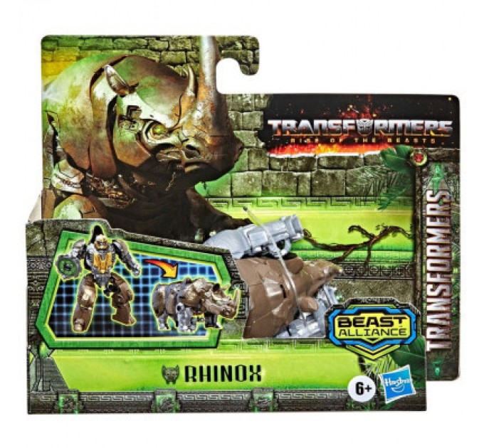 Hasbro Трансформер Hasbro Transformers Movie 7 Rise of the Beasts Battle Changer Rhinox (F3896_F4606)