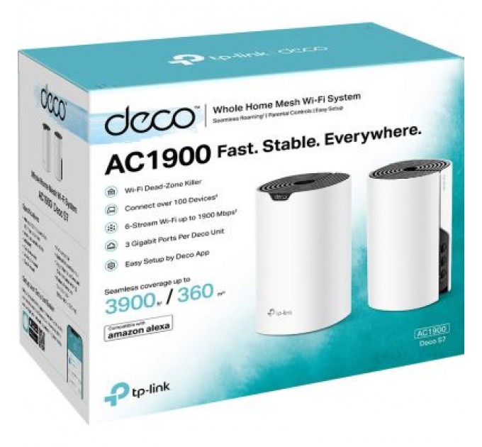 Точка доступу Wi-Fi TP-Link DECO-S7-2-PACK