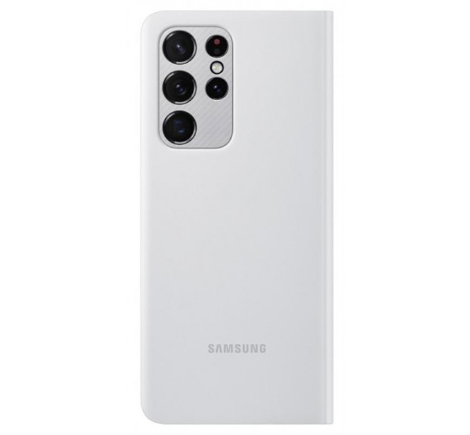 Samsung Чохол-книжка Samsung Smart Clear View Cover для Samsung Galaxy S21 Ultra SM-G998 Light Gray (EF-ZG998CJEGRU)