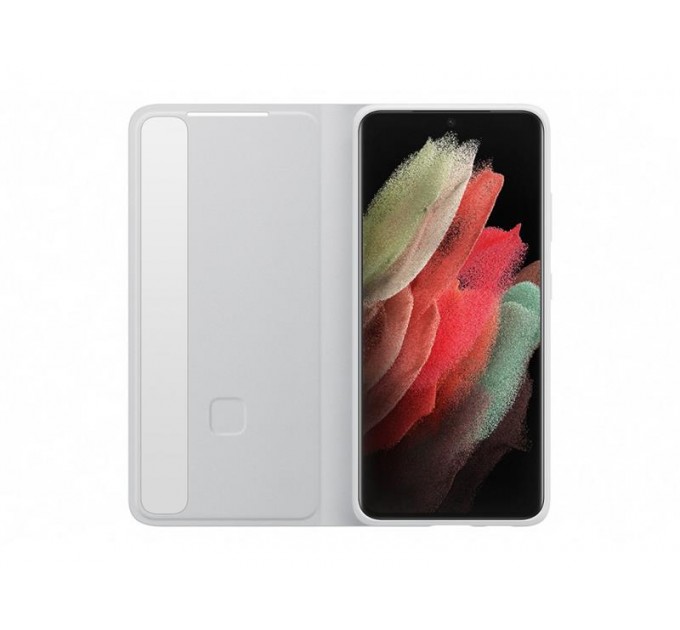 Samsung Чохол-книжка Samsung Smart Clear View Cover для Samsung Galaxy S21 Ultra SM-G998 Light Gray (EF-ZG998CJEGRU)