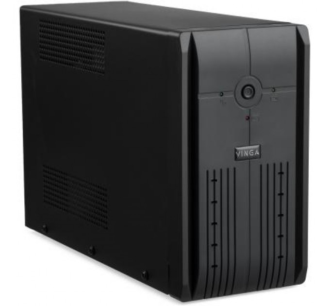 Vinga Пристрій безперебійного живлення Vinga LED 650VA metal case with USB (VPE-650PRMU)