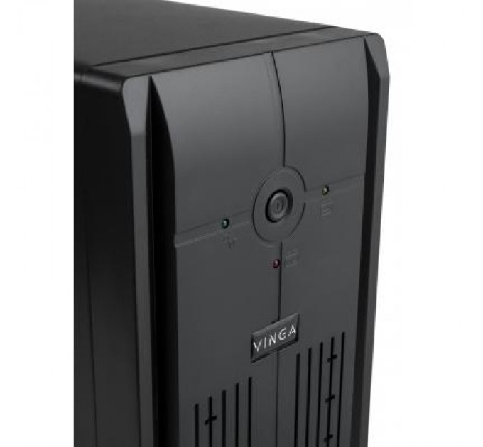 Vinga Пристрій безперебійного живлення Vinga LED 650VA metal case with USB (VPE-650PRMU)