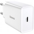 Baseus Зарядний пристрій Baseus Speed Mini Quick Charger White (CCFS-SN02)