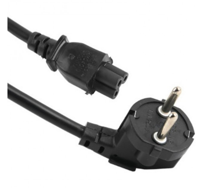 Voltronic Кабель живлення C5 1.8m Schuko PC-186 CEE7/7-IEC 0.75mm Voltronic (PC-186 CEE7/7-IECC5CU18)
