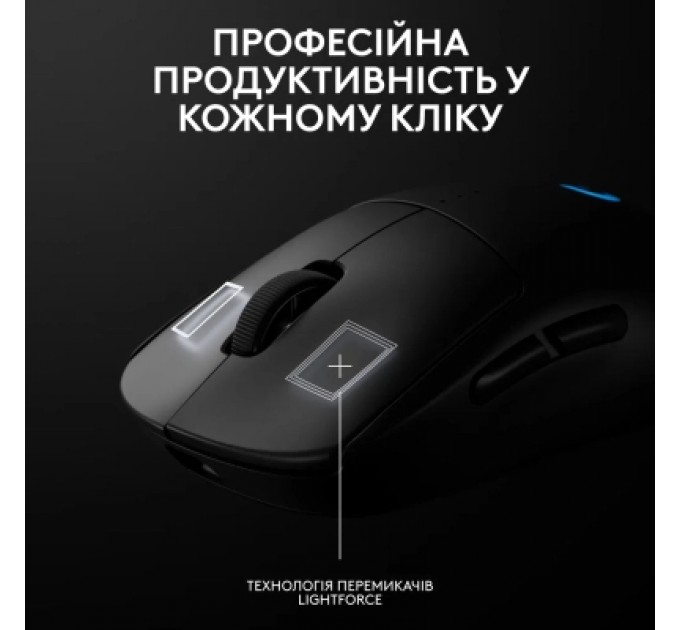 Logitech Мишка Logitech G Pro 2 Lightspeed Wireless Black (910-007295)