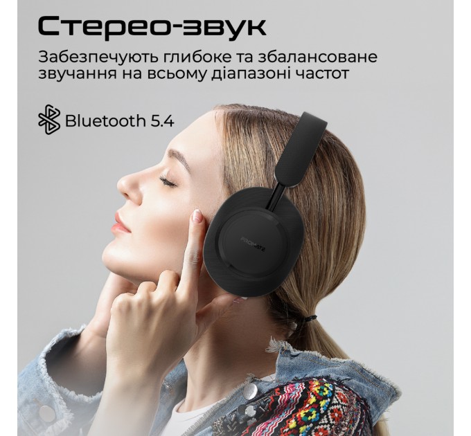 Promate Bluetooth-гарнітура Promate Takt Black