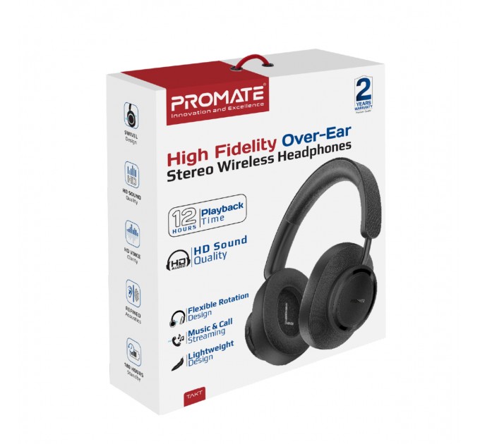 Promate Bluetooth-гарнітура Promate Takt Black
