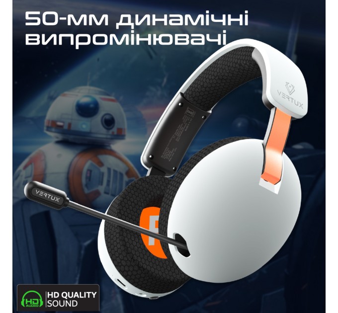 Vertux Bluetooth-гарнітура Vertux BB-8 White