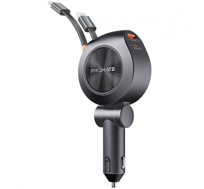 Promate Автомобільний зарядний пристрій Promate DriveGear-R2 88W Black