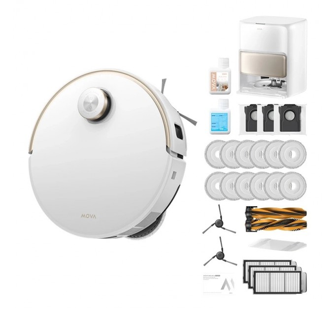 Робот-пилосос Mova V50 Ultra Complete White (RLV72LE-1)