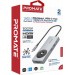 Promate USB-хаб Promate ComandHub-Pro USB Type-C Grey