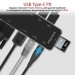 Promate USB-хаб Promate PrimeHub-Pro USB Type-C Grey