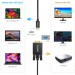 Кабель мультимедійний USB-C to VGA 1.8m FHD60Hz black Choetech (XCV-1801-BK)
