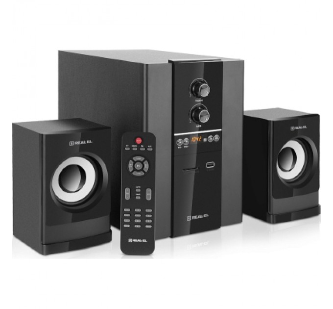 REAL-EL Акустична система REAL-EL M-355 Black (EL121300015)