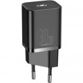 Baseus Зарядний пристрій Baseus Super Si quick charger IC 30W Black (CCSUP-J01)