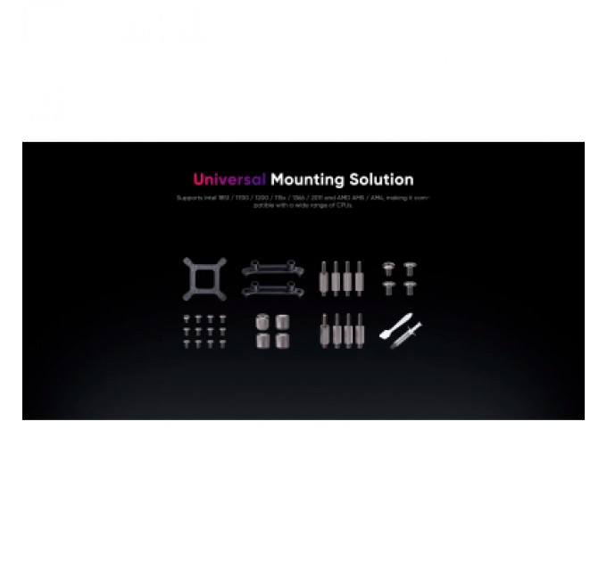 1stPlayer Система рідинного охолодження 1stPlayer X-360-BK