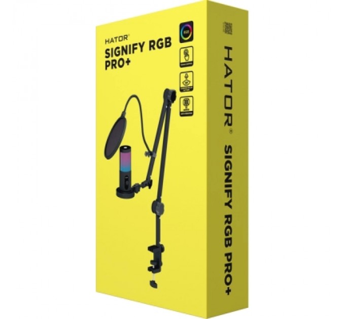 Hator Мікрофон Hator Signify RGB PRO+ (HTA-516)