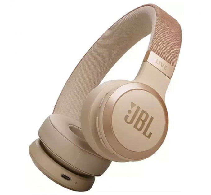 JBL Bluetooth-гарнітура JBL Live 670NC Sandstone (JBLLIVE670NCSAT)
