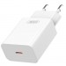 XO Зарядний пристрій XO L126 20W USB-C PD White (L126_White)