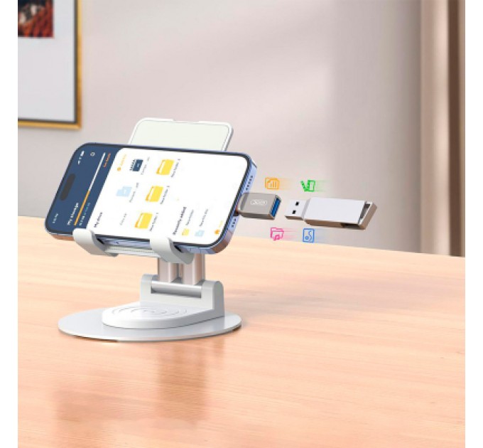 XO Перехідник OTG USB to Lightning XO (NB281A-IA.tranish)