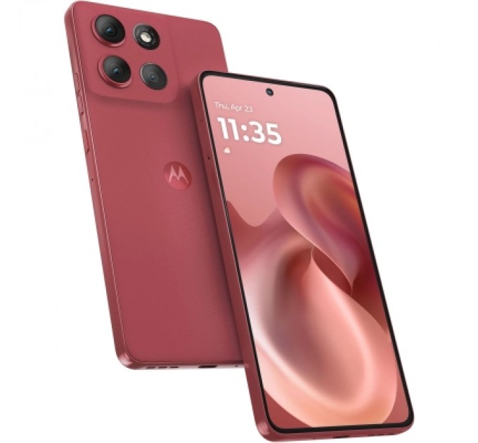 Motorola Мобільний телефон Motorola G86 8/256GB Chrysanthemum (PB7L0109RS)