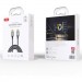 XO Кабель мультимедійний HDMI to HDMI 3.0m v2.0 black XO (GB017A-HDMI.tranish)