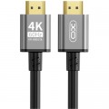 XO Кабель мультимедійний HDMI to HDMI 3.0m v2.0 black XO (GB017A-HDMI.tranish)