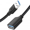 Кабель-подовжувач Cabletime USB - USB V 3.0 (M/F), 0.5 м, Black (CA11L)