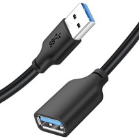 Кабель-подовжувач Cabletime USB - USB V 3.0 (M/F), 0.5 м, Black (CA11L)