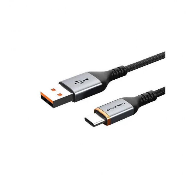 Кабель Cabletime USB Type-C - USB (M/M), 2 м, Black (CA50L)