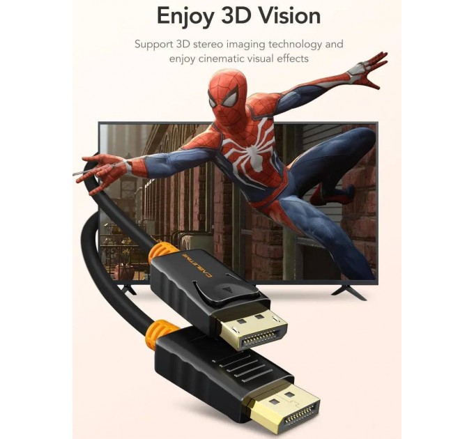 Cabletime Кабель Cabletime DisplayPort - DisplayPort V 1.2 (M/M), 3 м Black (CD21N)