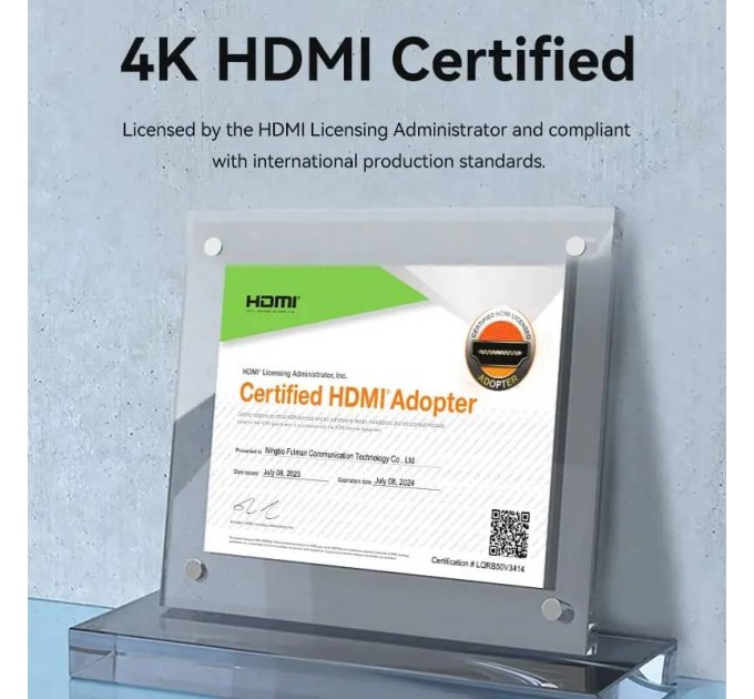 Vention Кабель Vention HDMI - HDMI V 2.0 (M/M), 2 м, Black (ALMBH)