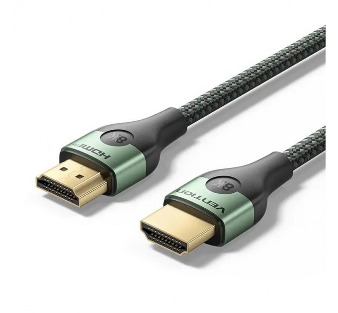 Кабель Vention HDMI - HDMI V 2.1 (M/M), 1,5 м, Green (ALOGG)