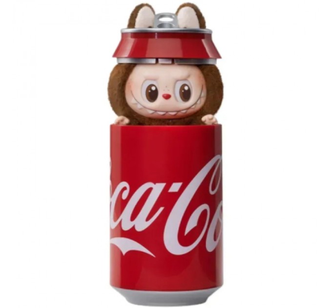 No Brand М'яка іграшка No Brand сюрприз Labubu Coca-Cola Surprise, 17 см, Mix color, темний пакет (YT42167)