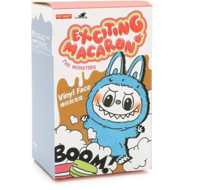 No Brand М'яка іграшка No Brand сюрприз Labubu, Перше покоління, 17см, Mix color, Затемнений пакет, Box (YT41824)