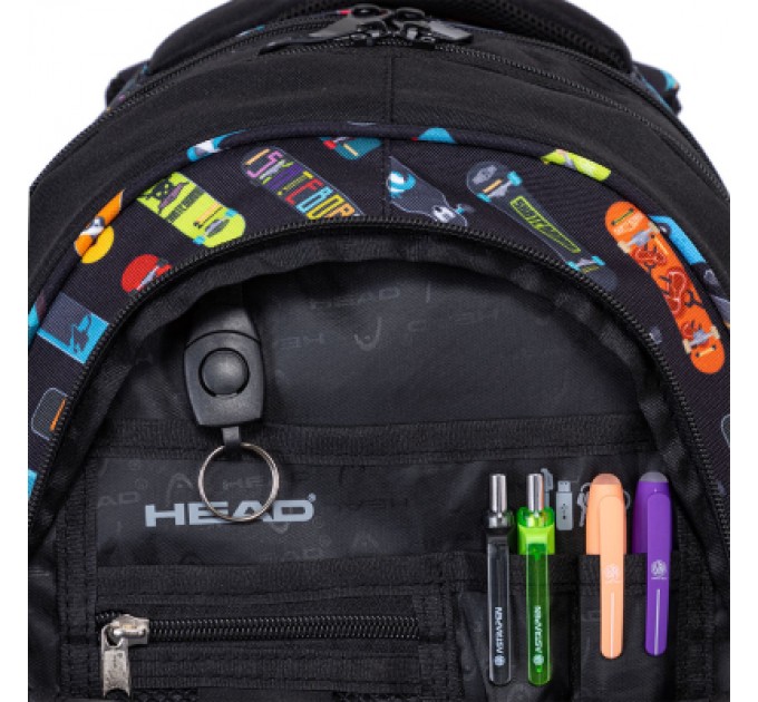 Рюкзак шкільний Head AB330 SKATEBOARDS (502024127)