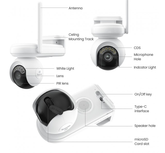 Reolink IP камера Reolink Altas PT Ultra B660