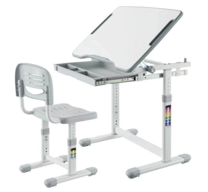 Парта зі стільцем Sector АФІНА Grey