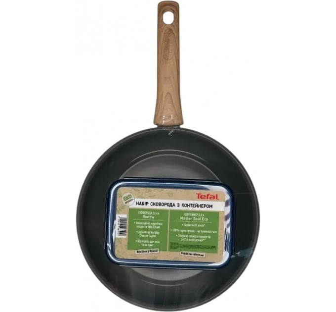 Tefal Сковорода Tefal Renew 26 см + контейнер 0.8л Tefal Master Seal Eco (C4250543)