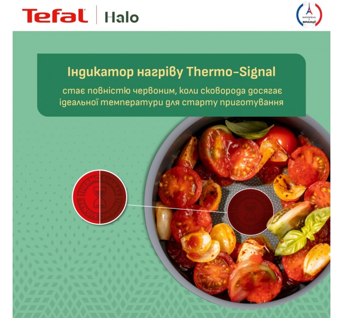 Сотейник з кришкою Tefal Halo 24 см  (C3123253)