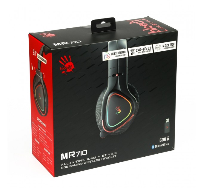 Bloody Bluetooth-гарнітура Bloody MR710 Black