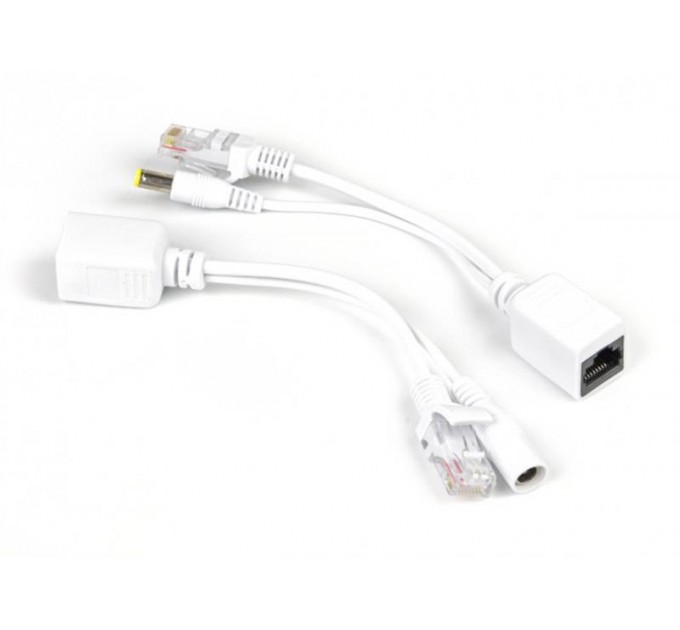 PoE адаптер Gembird PP12-POE-0.15M-W