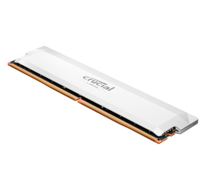 Модуль пам'яті для комп'ютера DDR5 16GB 6400 MHz Pro Overclocking White Micron (CP16G64C38U5W)