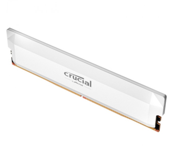 Модуль пам'яті для комп'ютера DDR5 16GB 6400 MHz Pro Overclocking White Micron (CP16G64C38U5W)