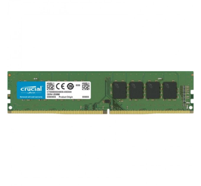 Micron Модуль пам'яті для комп'ютера DDR4 32GB 3200 MHz Micron (CT32G4DFD832AT) Micron Модуль пам'яті для комп'ютера DDR4 32GB 3200 MHz Micron (CT32G4DFD832AT)
