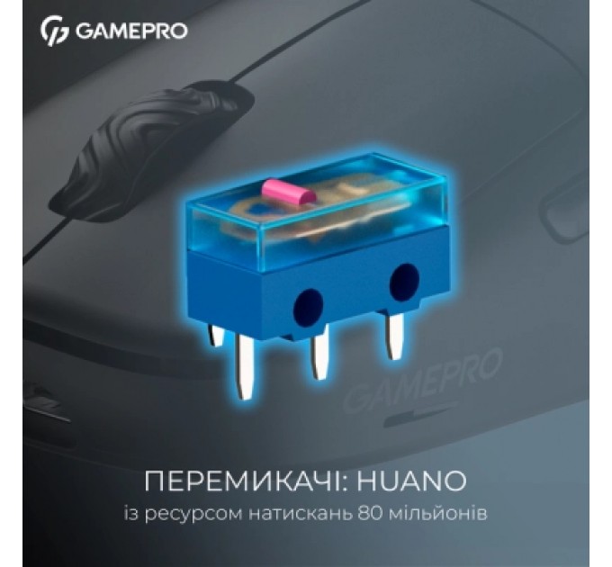 GamePro Мишка GamePro Asgard Loki Wireless/USB Black (GM022B)