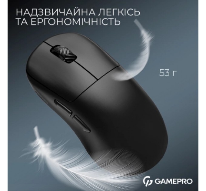 GamePro Мишка GamePro Asgard Loki Wireless/USB Black (GM022B)